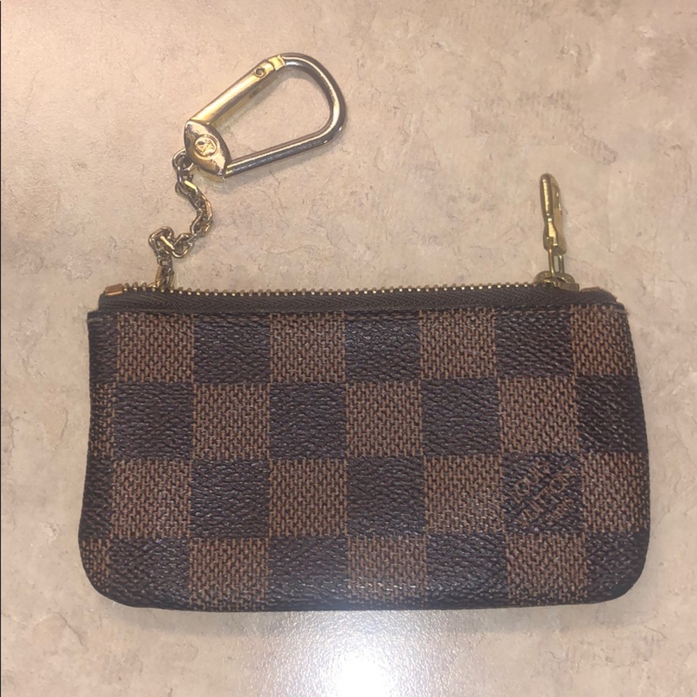 Louis Vuitton Key Pouch - Damier Ebene